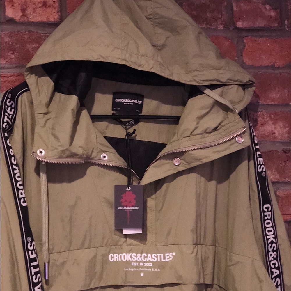 Crooks & Castles Men’s XL Jacket with Hood